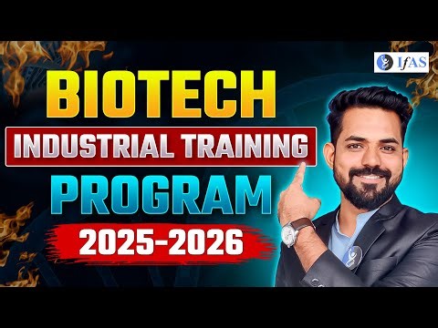 Biotech Industrial Training Program 2025-2026 – Don’t Miss BITP! | IFAS