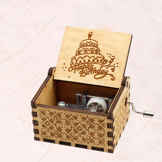 Wind up your birthday celebrations with this charming music box 🎉🎂 [CODE: HD597] #HappyBirthday #MusicBox | Mirror Mirror