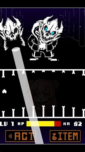 P2【DUSTTALE】PAPYRUS' MENTALITY GOES HORRIBLE SOMNIPHOBIA【Undertale Fngame】#undertale #sans #dusttale