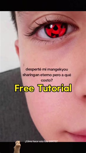 Cómo crear el Mangekyō Sharingan con IA: Tutorial
