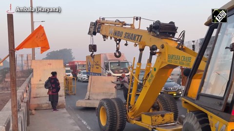 Haryana Police closes Shambhu Border after Punjab groups announce march to Delhi for protest