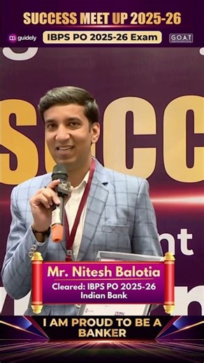 I Cracked my First Ever Interview & Guidely Made it Possible | IBPS PO Success Story #guidely