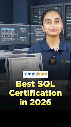 Best SQL Certification Course | Master SQL & Boost Your Data Career 10x | #shorts | #Simplilearn