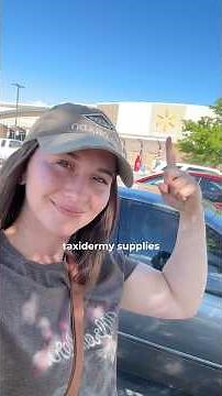 Taxidermy supplies at Walmart! 🦌🦊🦆 #taxidermy #artsupplies #taxidermysupplies #art #walmartfinds