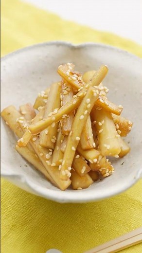 おいしい酢でつくる『きんぴらごぼう』｜酢ごぼうのアレンジレシピ 料理研究家：麻生怜菜 #ごぼう #新ごぼう #ごぼうレシピ