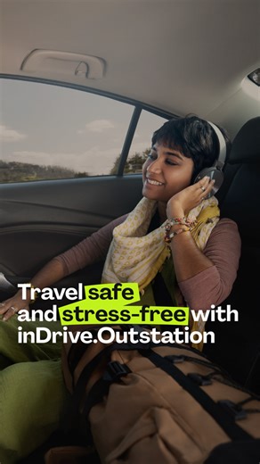 Summer’s here, and adventure awaits! Book inDrive.Outstation and ensure your journey is as safe as it is exciting 🚗🤩 #inDriveIndia #Outstation #SummerTravel #RoadTrip | inDrive