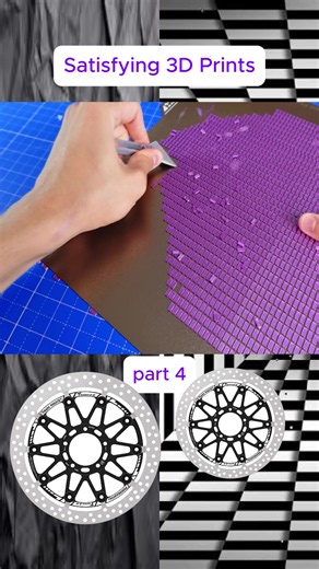 Satisfying 3D Prints #lego #3d #viral