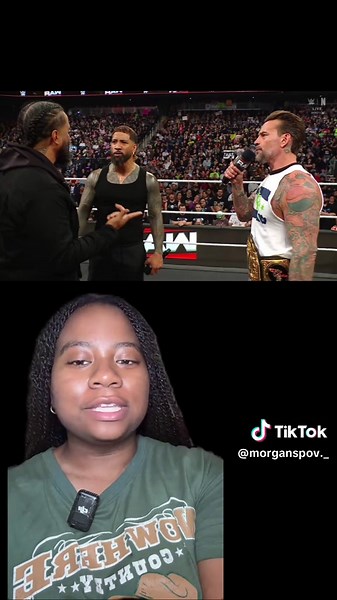 On the Uso’s and CM punk promo #wwe #wweraw #cmpunk #theusos #wrestletok