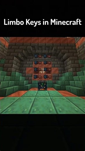 I Made The Limbo Keys In Minecraft #gd #minecraft #robtop #gaming #trending #shorts #fypage #fyp