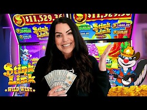 Trying IGT’s NEW Stink Link Slot! Can We Hit a Handpay?!