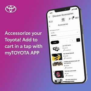 40 reactions · 23 shares | Accessories to level up your Toyota are right at your fingertips! Choose from the many options available on the myTOYOTA APP and check out with the myTOYOTA Wallet. Download and register today! | Toyota Motor Philippines | Facebook