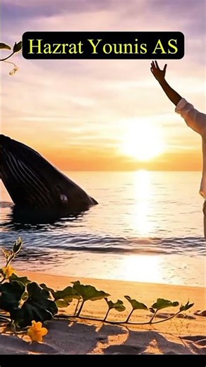 حضرت یونسؑ کا مچھلی کے پیٹ میں معجزہ! ✨ #Shorts