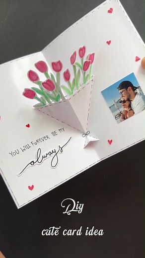 14K views · 153 reactions | diy cute card idea . . Watch full step-by-step tutorial with measurements on my Youtube channel! Link in bio - don’t miss it Buy my handmade stuff on @grifyofficial #diy #doityourself #doitforyourself #diyprojects #diyprojects #crafts #handmade #handmadegifts #handmadewithlove #handmadecrafts #tutorial #tutorials #crafting #CraftingJoy #craftingideas #crafting #craftingwithpaper | Gayatriscrafts | Facebook