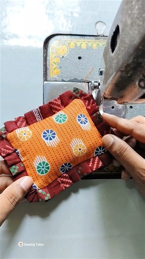 amazing pillow cover making tutorial for beginners @Sewingtales #shorts #short #shortvideo #diy