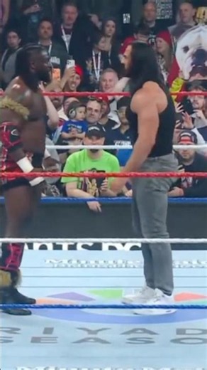 Cody Rhodes stepped up to Oba Femi… but Drew McIntyre crashed the moment like a storm 💥🔥