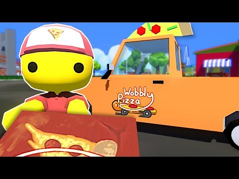 I Got a Pizza Delivery Job & It Was HORRIBLE! - Wobbly life Gameplay