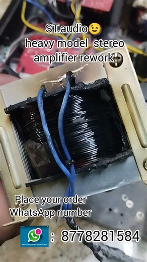 #ST.audio #heavy model stereo amplifier rework 🎛️