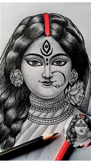 BLACK AND RED COLOUR DRAWING 😮😲😲 #youtubeshorts #drawing