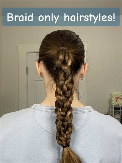 30 Stunning Hairstyles with Regular Braids