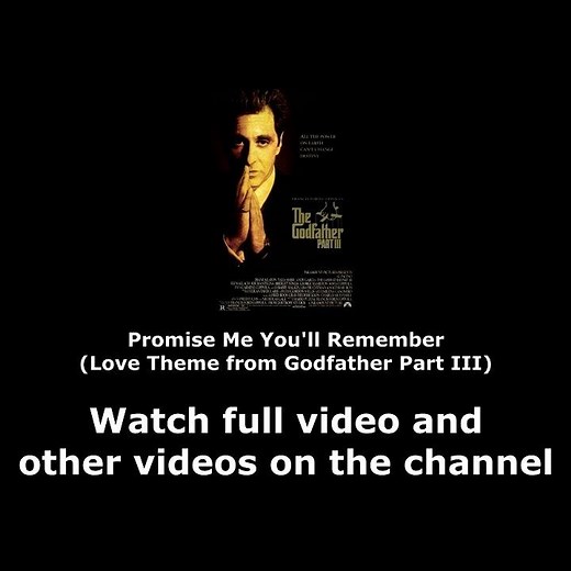 The Godfather Part III (1990) - Full Official Soundtrack