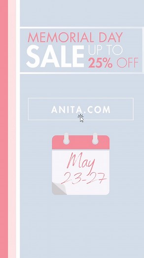 NOW up to 25% OFF on your favorite Anita Active, Rosa Faia, Anita Since 1886 and Anita Maternity Styles! Shop all Styles during our Memorial Day Sale 05/23 – 05/27 on anita.com! #MemorialDaySale #AnitaActive #AnitaSince1886 #RosaFaia #AnitaMaternity #Sale #SportsBra #Leggings #fitness #workout #activewear #Lingerie #UnderwireBra #WirelessBra #BigCup #Bra #PlusSize #feminine #fashion #shopping #instastyle #picoftheday | Anita since 1886