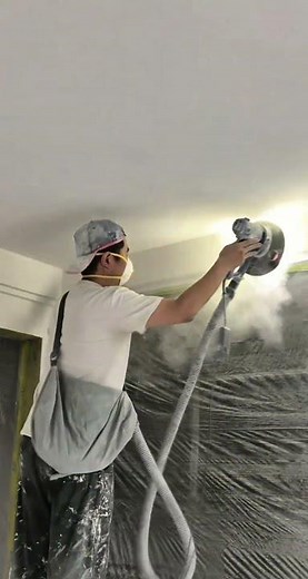 Revolutionary Dustless Wall Sander with LED Light | Next-Gen Construction Technology