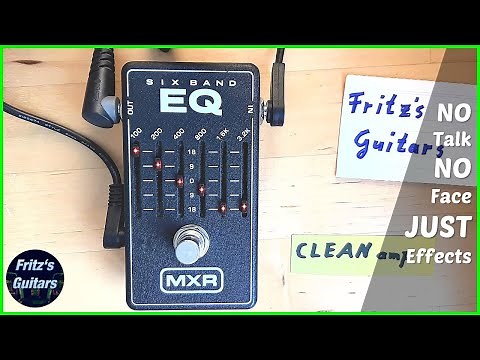 MXR - M109 - Six Band EQ EQUALIZER