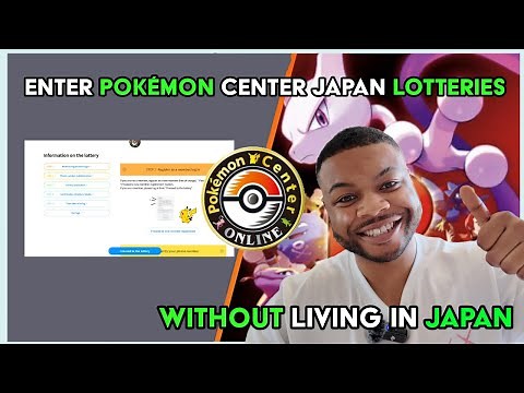 Enter Pokémon Center Japan Lotteries WITHOUT Living in Japan! 2025 Phone Verification Guide