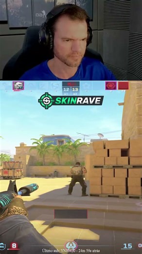 WAVE 15 BALAS E UM SONHO 🙈🤣 #csgo #cs2 #fy #skinrave #waveigl