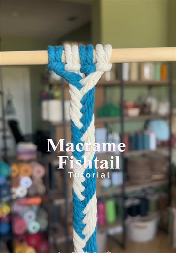 Macrame Fishtail Braid Tutorial for Beginners