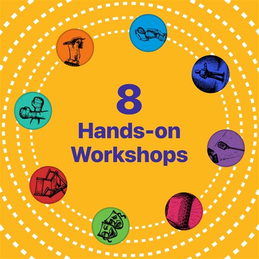 8 action-packed theatre workshops. 2 days of pure creative fun. Theatre360 is the ultimate playground for the next gen of young theatre-makers!​ From calling the shots in the director's chair, to throwing yourself into safe-but-spectacular stage combat action, experience the thrill when your imagination takes the stage 🎭​ Happening on 21 & 22 Nov 2025 at *SCAPE, your theatre adventure starts here with each workshop at only $15 – register now via www.srt.com.sg/theatre360! | Singapore Repertory 