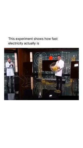 How Things Work on Instagram: "Electricity itself doesn’t move at one single “speed,” because two different things are involved: electron drift and signal propagation. The actual electrons in a wire move very slowly—often millimeters per second—because they constantly collide with atoms in the metal. What moves fast is the electrical signal, the electromagnetic wave that pushes energy through the circuit. That signal travels at a significant fraction of the speed of light, typically 50–90% of li