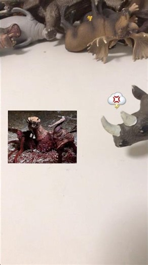 Rhino VS The Thing (Dog scene)👽🐕🦏#shorts#thething#battleroyale