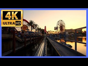 [August 2022] Incredicoaster at Sunset - 4K 60FPS POV | Disney California Adventure