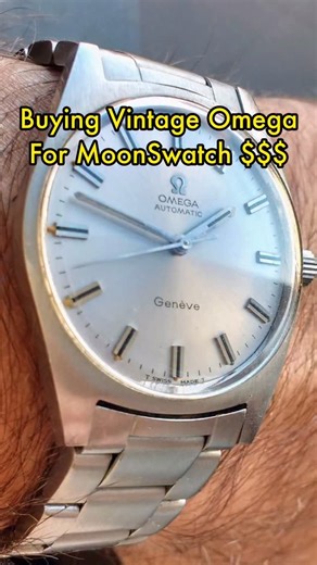 Cheaper than a MoonSwatch. Real vintage Omega’s from the “Golden Era”. The Omega Geneve *.041 (135.041 / 136.041 / 165.041 / 166.041) was produced in large numbers with incredibly reliable movements, so thousands are still in great shape at prices that make no sense. But while others fight over redialed Piepans, these Geneves sit there as the best entry level daily wear piece in vintage Omega collecting. #OmegaGeneve #VintageOmega #MoonSwatch #WatchCollector #omega | Omega Forums