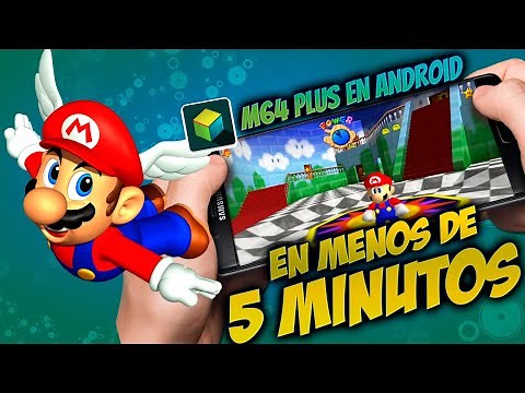 Juegos de Nintendo 64 en tu ANDROID en MENOS de 5 MINUTOS! | M64Plus FZ | Tutorial en Español