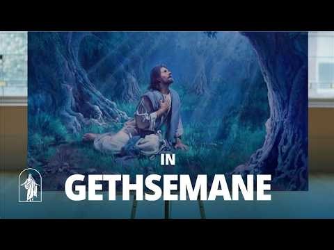 "In Gethsemane" — A New Painting of Jesus Christ | Brian Call