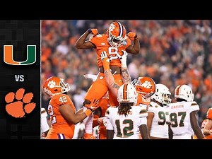 Miami vs. Clemson ACC Football Championship Highlights (2017)