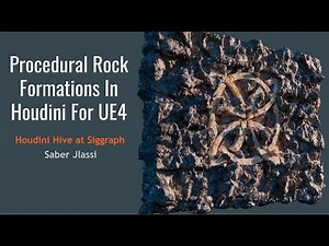 Procedural Rock Formations In Houdini | Siggraph Presentation