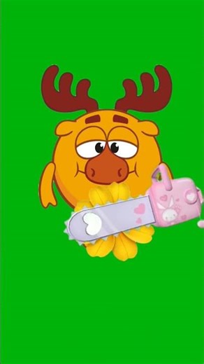 Cute Moose Character Animation for Kids | Funny Forest Animal