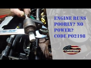 Car Runs Poorly, No Power-Code P2198 | Techn' Moto