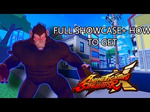 GREAT APE/OOZARU SHOWCASE + HOW TO GET! Anime fighting simulator x