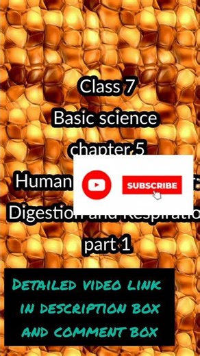 class 7 basic science chapter 5 part 1