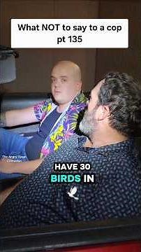 What NOT to say to a cop pt 135 Bird is the word #fyp #funny #lol #comedy #police