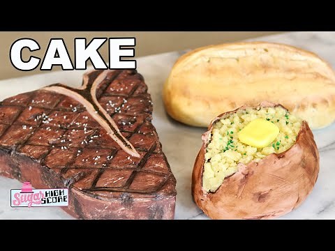 STEAK DINNER CAKE