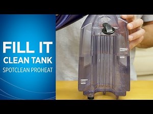 How to Fill the Clean Water Tank on Your SpotClean®