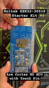 Holtek HT32F54241 Starter Kit ESK32-30518 @enholtek7563 #holtek #maker #makersgonnamake