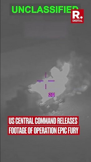 US Central Command Releases Footage of Operation Epic Fury