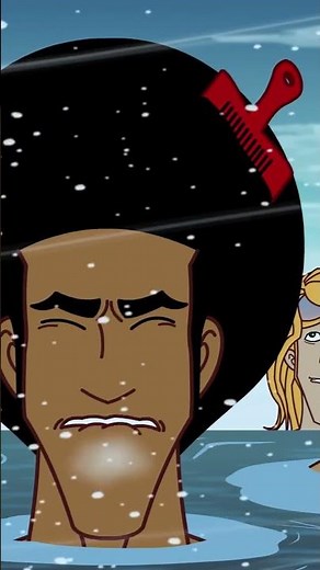 Ice baths taken to a WHOLE new level 🥶 #supastrikas #soccer #footballcartoon