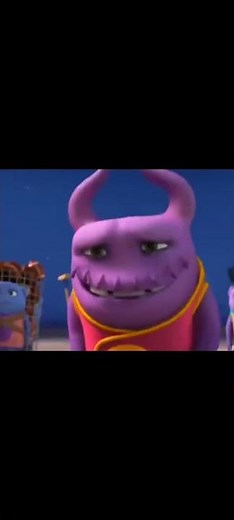 Officer Kyle gets beaten with the shusher for erasing former boov Oh #freeboov #kyle #memes